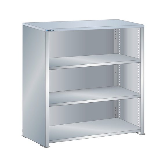 LISTA Buffet L1006 (lxPxH) 1000x400x1100mm 80kg R7035 - Buffet