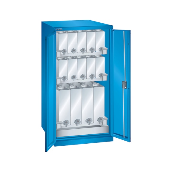 LISTA Armoire pour liquides (lxPxH) 717x753x1450 mm verr. à CLÉ R5012 - Armoire pour liquides