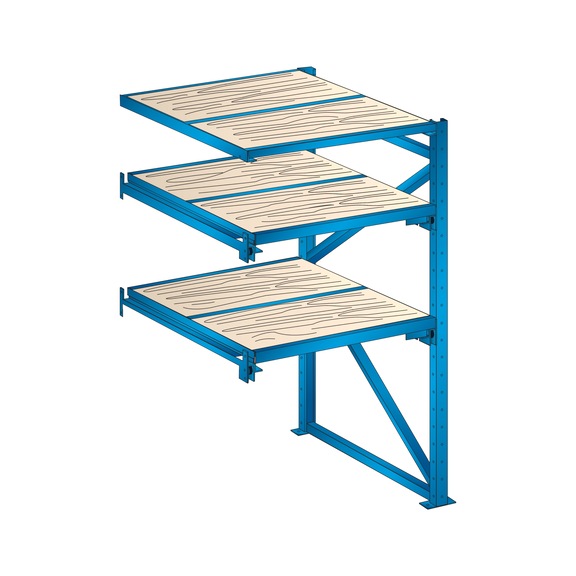 LISTA Add-on shelf (WxDxH) 1290x1260x2000mm R5012 - Add-on racks