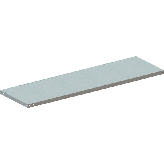 META shelf ,1700 x 500 mm, RAL 7035 light grey - shelf for META CLIP plug-in racks