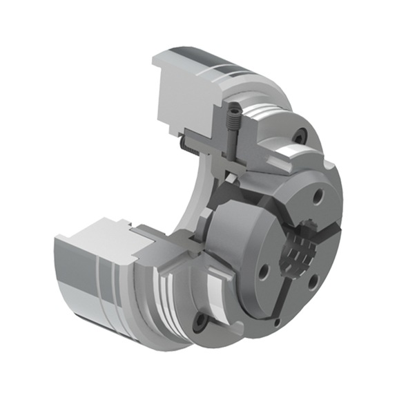 SPA65-140 Z EROGLU, SpannER-Zylindrische Aufnahme mit Durchgangsbohrung SPA65-140Z 160x104,8x100 - Zylindrische Aufnahmen