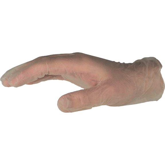 guantes desechables de vinilo, talla L, caja de 100 - guantes desechables de vinilo transparente