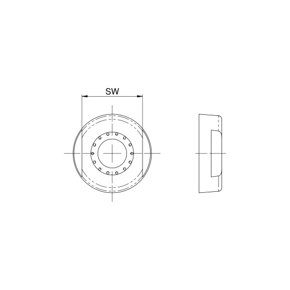 75.510.012 DIEBOLD, Düsenring Ø10, Ø12 für Goldring JetSleeve 2.0® - Düsenringe
