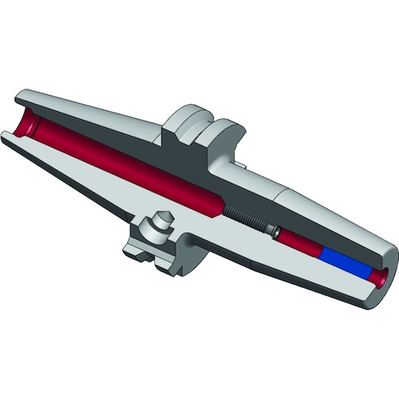 72.050.500.250 DIEBOLD, Schrumpffutter DIN69871A-D SK30 x Ø8, A=120 - SK30, Schrumpffutter