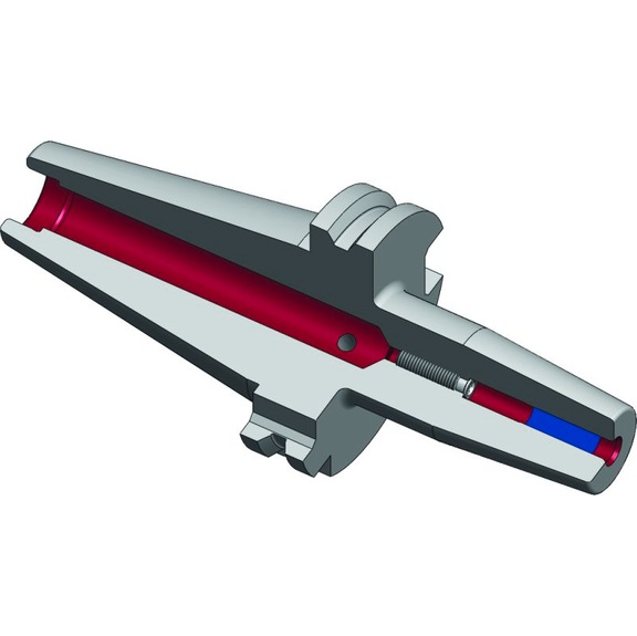72.110.500.010 DIEBOLD, Schrumpffutter DIN69871AD+B SK40 x Ø3, A= 80 mm - SK40, Schrumpffutter