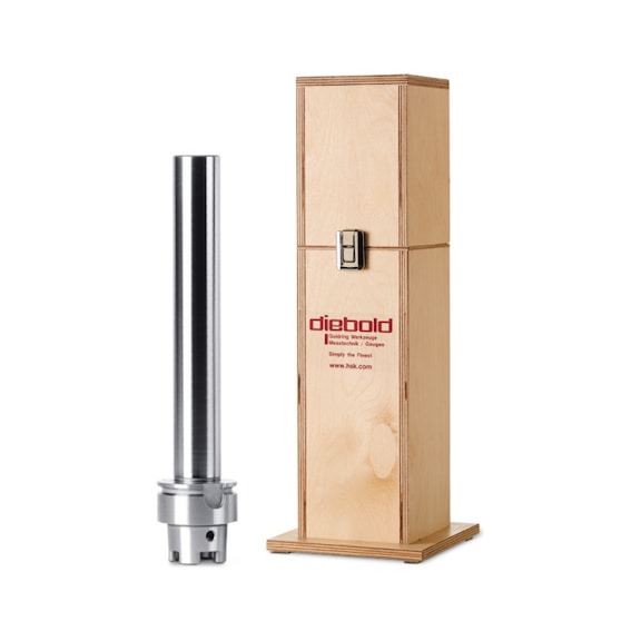 72.560.740.100 DIEBOLD, Prüfdorn DIN69893 Kurzkegel HSK-A+C 32 x Ø24, A=180 mm - Prüfdorne und Kontrolldorne DIN 69893 HSK