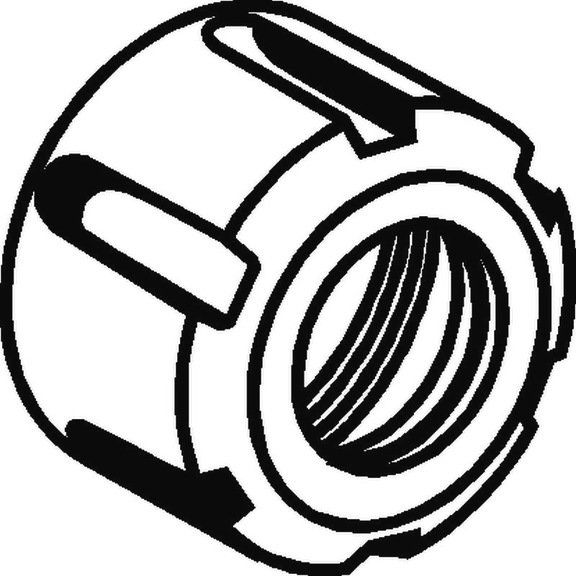 74.230.160 DIEBOLD, Spannmutter ER 16 f&uuml;r Dichtscheiben - Spannmuttern