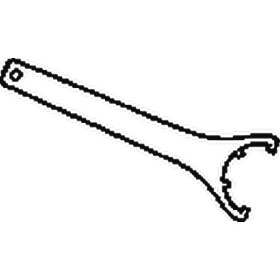 74.300.110 DIEBOLD, Spannschl&uuml;ssel ER 11, SW 17 - Spannschl&uuml;ssel