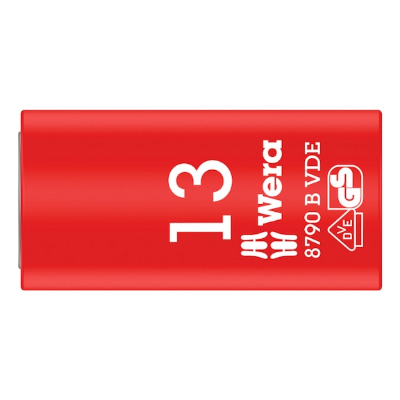 Douille VDE WERA 3/8 pouce 13 mm - Douilles hexagonales VDE métriques