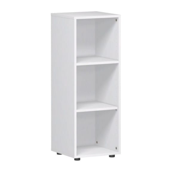 Shelf with support feet white 400x400x1104 mm - Shelf with support feet