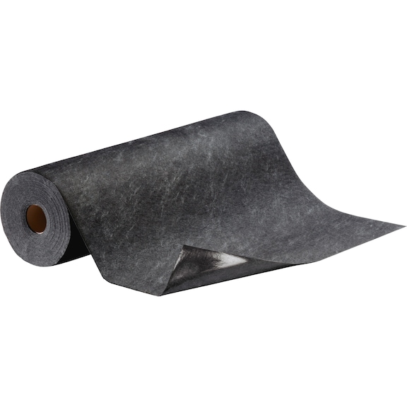 Tapis de sol PIG GRIPPY, rouleau continu 91 cm x 15,3 m, noir - Tapis de sol Grippy® en fibres de polypropylène