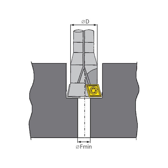ATORN Wendeschneidplattensenker Zweischneider - 3