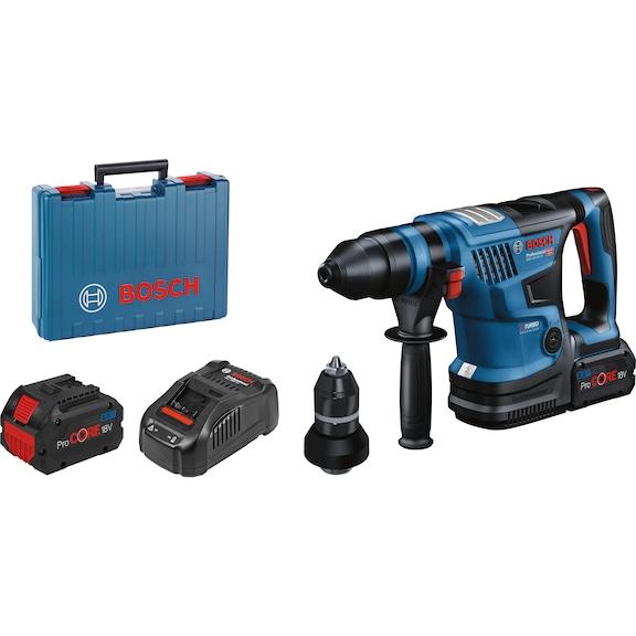 BOSCH cordless hammer drill GBH 18V-34 CF BITURBO - BITURBO cordless hammer drill with SDS plus GBH 18V-34 CF Professional