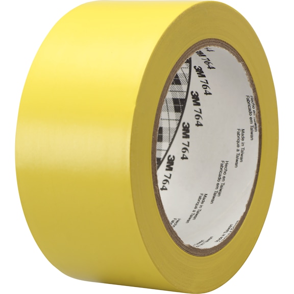 Ruban PVC souple multimatériaux 3M 764i, jaune, 50,8 mm x 33 m - Ruban PVC doux multifonctions&nbsp;764i