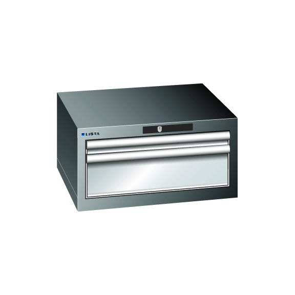 95.031.540 LISTA, ESD Schubladenschrank 27x27E (BxTxH) 564x572x850xmm KEY Lock NCS S 1080-Y40R - "ESD Schubladenschrank, 6 Schubladen"