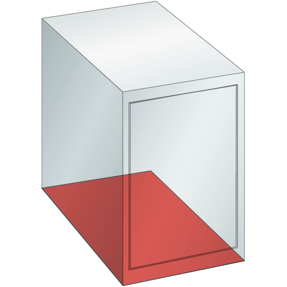 93.240.550.F LISTA, ESD SSK Gehäuse 27x36E (BxTxH) 564x725x800mm RFID Lock RAL7016 - Schrankgehäuse ESD