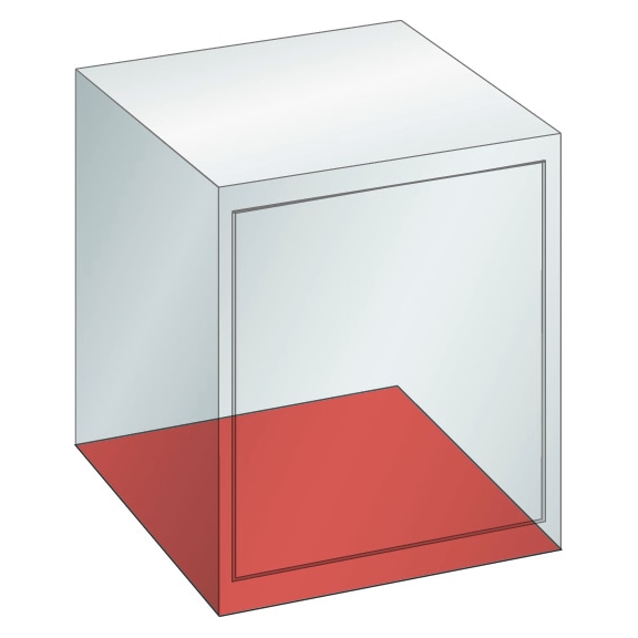 95.362.540.A LISTA, ESD SSK Gehäuse 36x27E (BxTxH) 717x572x700mm AUTO Lock NCS S 1080-Y40R - Schrankgehäuse ESD