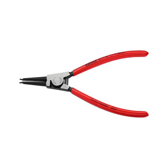 Pince à circlips KNIPEX A2 180 mm pour circlips externes - Pince à circlips, droite