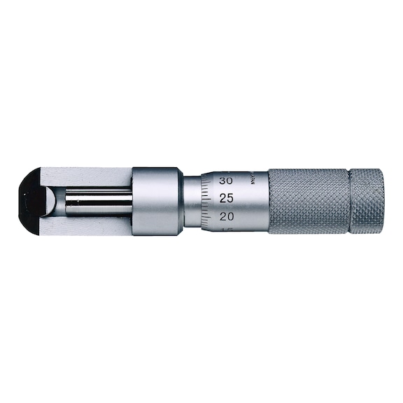 MITUTOYO can seam micrometer for spray cans measuring range 0–13 mm - Micrometer with small bracket