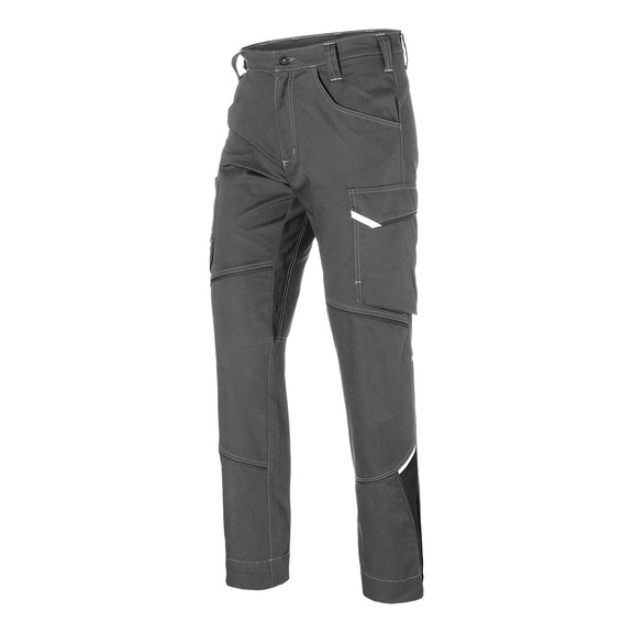 K&Uuml;BLER Trousers, charcoal grey/black, size 28 2340 5336-9799-28 - 