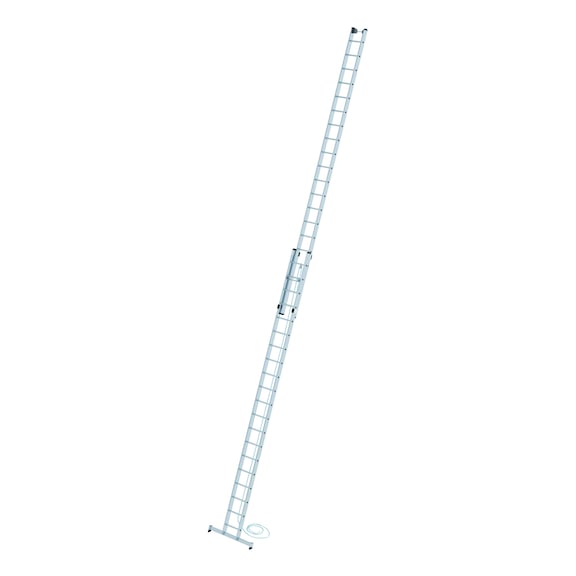 Echelle coulisse corde GÜNZBURGER, 2 pcs, stabilis. nivello(R), 2x20 barreaux - Echelles simples à coulisse à corde avec barreaux, en aluminium, renfort transversal