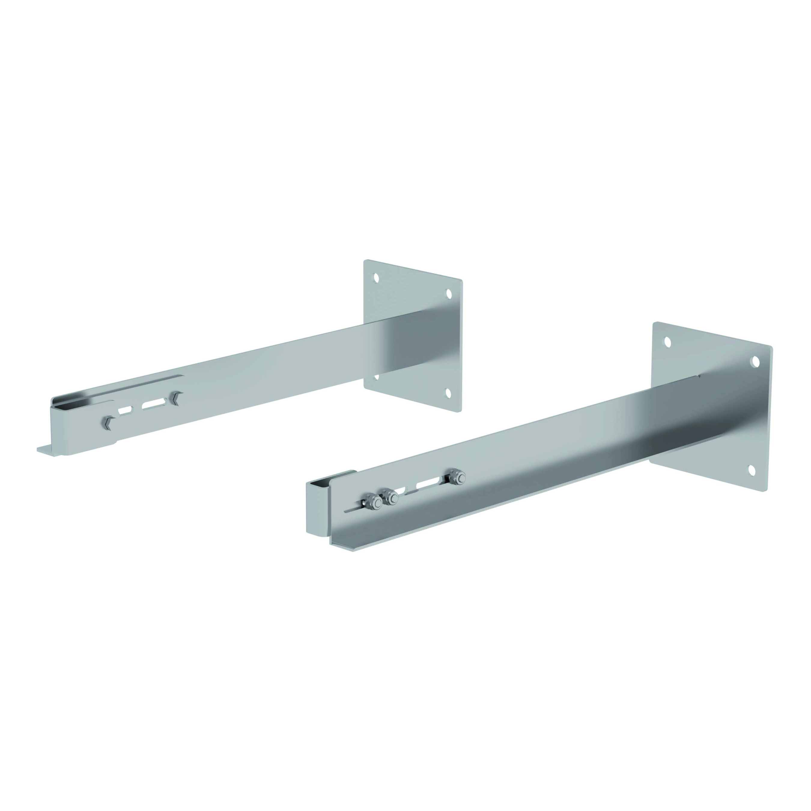 MUNK GÜNZBURGER sztywny uchwyt ścienny ze stali wysokiej klasy, 700 do 800 mm - Wsporniki drabiny