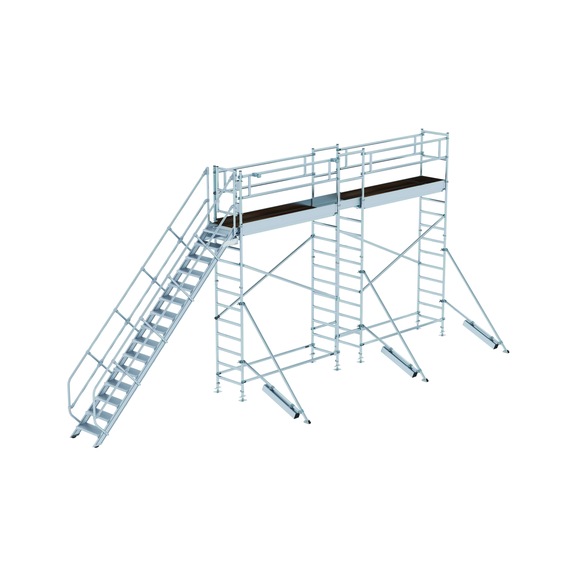 MUNK GÜNZBURGER modular de-icing scaffold, stationary, platform height 3.15 m - Echafaudages de dégivrage