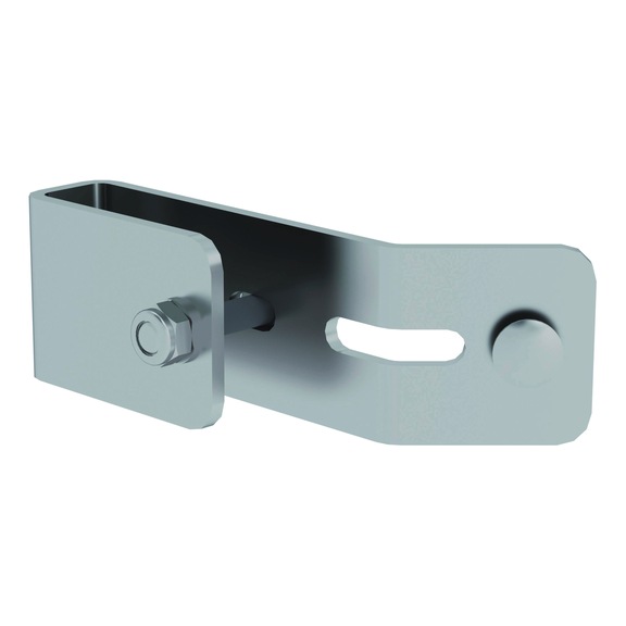 MUNK GÜNZBURGER rail fastening for ladder rail, high-grade steel 60x25 mm - Rail systems