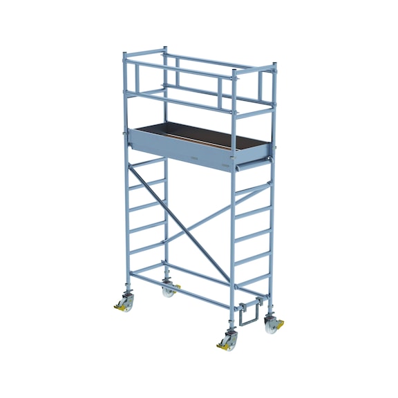 MUNK Rollgerüst 0,75 x 1,80 m Plattformhöhe 2,35 m - Rollgerüst 0,75 x 1,80 m