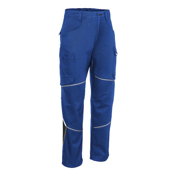 K&Uuml;BLER Women’s trousers, cobalt blue/black, size 44 2540 5336-4699-44 - 