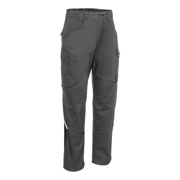 K&Uuml;BLER Women’s trousers, anthracite/black, size 48 2540 5336-9799-48 - 