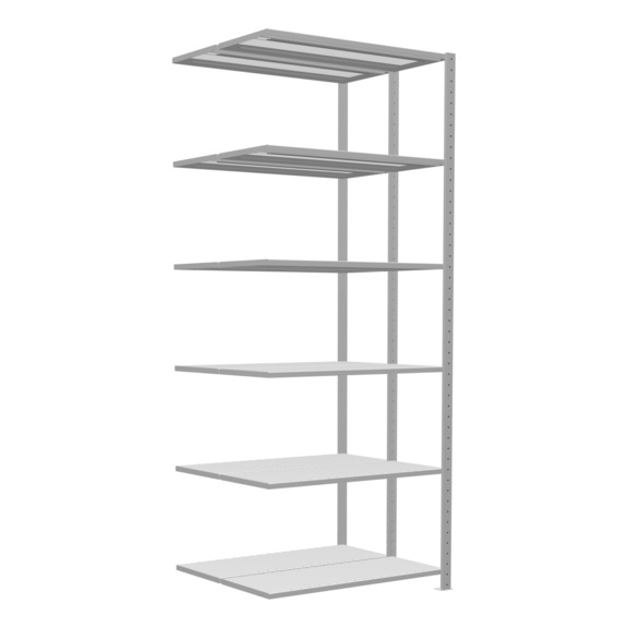 SCHULTE Anbauregal Steck-Doppel MULTIplus250 2x6 2500x1000x(2x400) Nr.32146-A - Regal (Werkstatt)