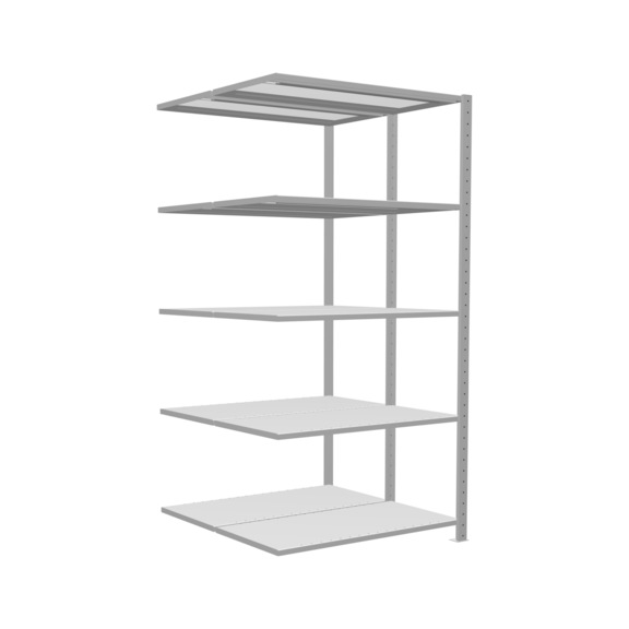 SCHULTE add-on shelving plug-in double MULTIplus250 2x5 2000x1000x(2x500) No.32155-A - Shelving (workshop)