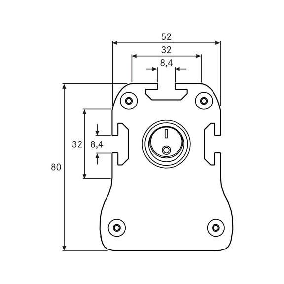 Eclairage poste trav. HK, LxlxH 1004x64x80mm, av inter marche/arrêt, RAL 9016 - Eclairage de poste de travail à LED