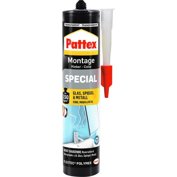 Colle PATTEX super adhésive en cartouche, 290&nbsp;g - Colle d'assemblage spéciale