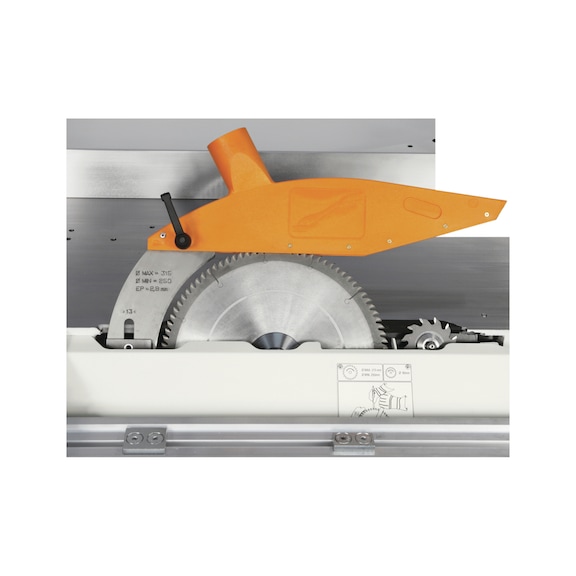 5510311 HOLZSTAR, Vorritzeinrichtung mit Sägeblatt 80 mm - Vorritzeinrichtung mit Sägeblatt