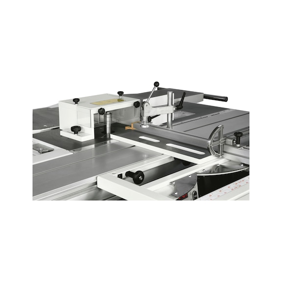 5510375 HOLZSTAR, Zapfenfrästisch mit Schutzhaube - Zapfenfrästisch mit Schutzhaube