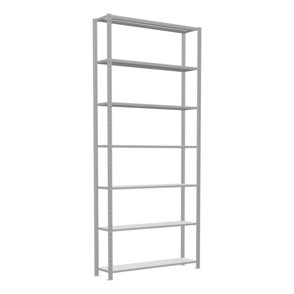 SCHULTE basic shelving Steck MULTIplus150 7 shelves 3000x1300x300 No. 32632-130 - Shelving (workshop)