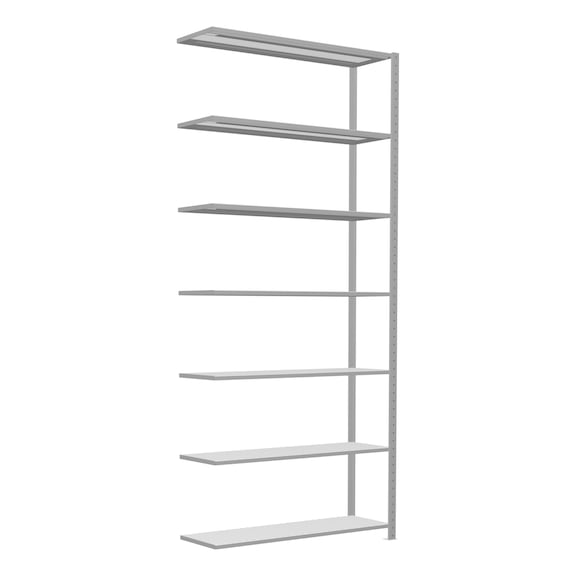 SCHULTE add-on shelving Steck MULTIplus150 7 shelves 3000x1300x400 No. 32647-130 - Shelving (workshop)