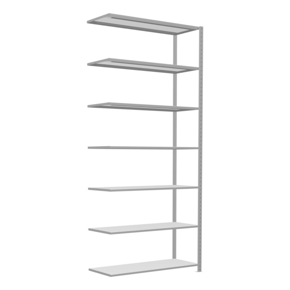SCHULTE add-on shelving Steck MULTIplus150 7 shelves 3000x1300x500 No. 32657-130 - Shelving (workshop)