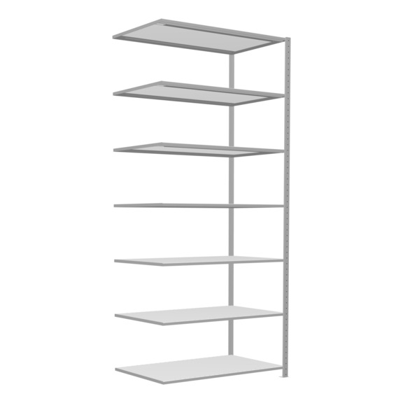 SCHULTE Anbauregal Steck MULTIplus150 7 Böden 3000x1300x800 Nr. 32687-130 - Regal (Werkstatt)