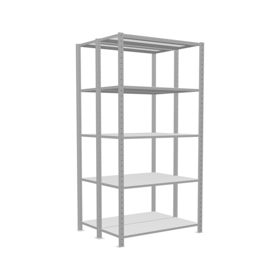 SCHULTE Basic shelving plug-in double MULTIplus150 2x5 ,2000x1000x(2x400) No.32740 - Shelving (workshop)