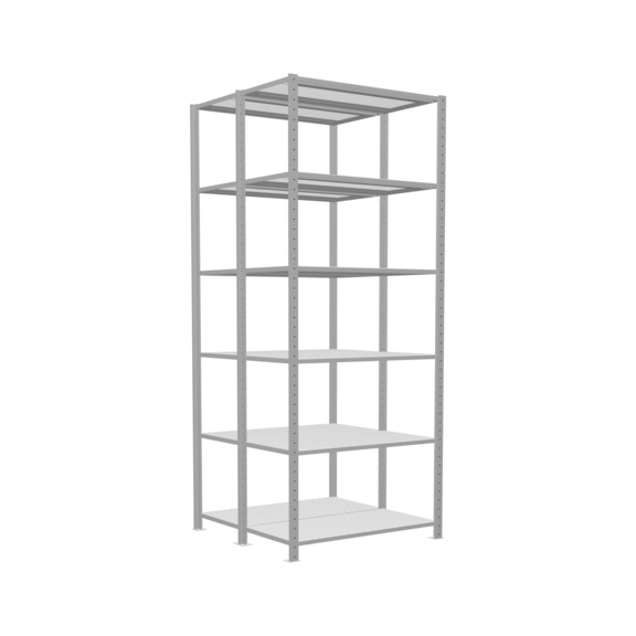 SCHULTE Grundregal Steck-Doppel MULTIplus150 2x6 ,2500x1000x(2x500) Nr.32751 - Regal (Werkstatt)