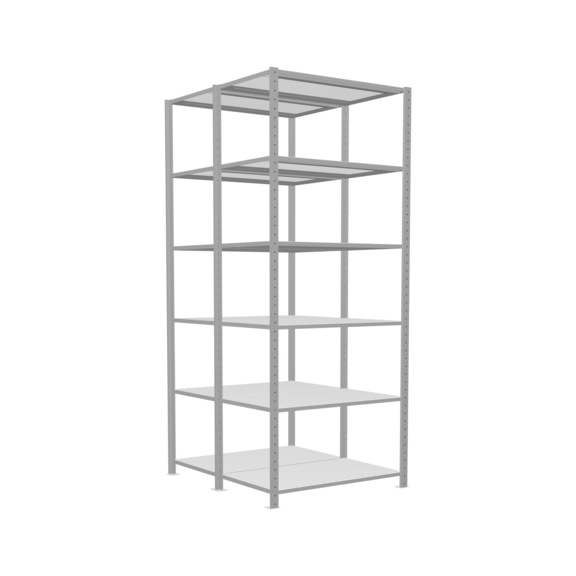 SCHULTE Grundregal Steck-Doppel MULTIplus150 2x6 ,2500x1000x(2x600) Nr.32761 - Regal (Werkstatt)