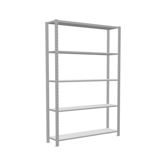 SCHULTE Basic shelving Steck MULTIplus250 5 shelves 2000x1300x300 No. 32830-130 - Shelving (workshop)