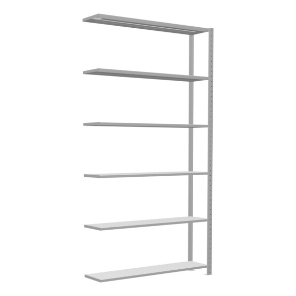 SCHULTE add-on shelving Steck MULTIplus250 6 shelves 2500x1300x300 No. 32836-130 - Shelving (workshop)