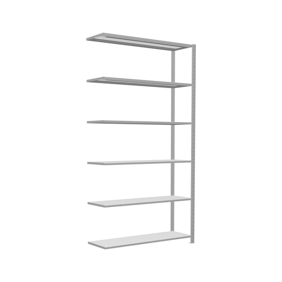 SCHULTE add-on shelving Steck MULTIplus250 6 shelves 2500x1300x400 No. 32846-130 - Shelving (workshop)
