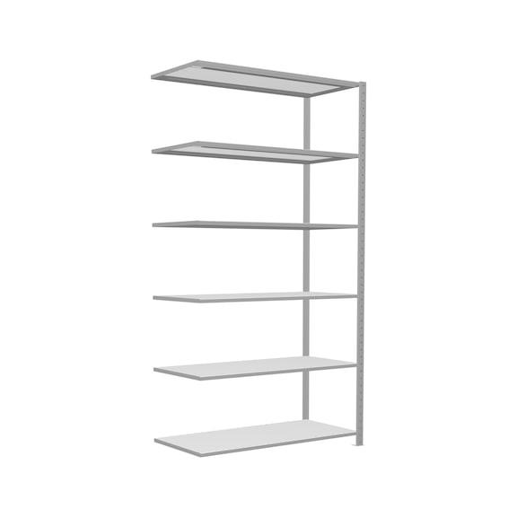 SCHULTE add-on shelving Steck MULTIplus250 6 shelves 2500x1300x600 No. 32866-130 - Shelving (workshop)