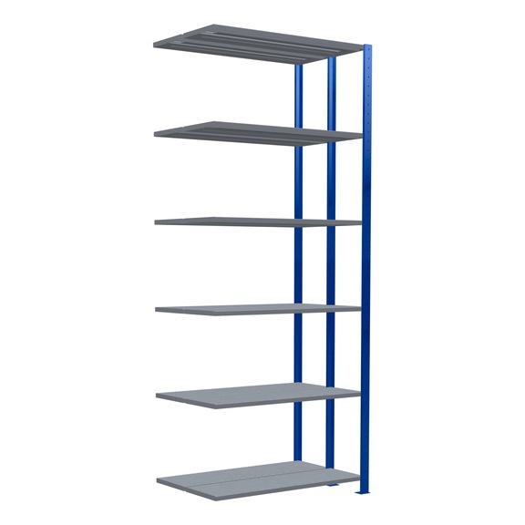 SCHULTE add-on shelvingDouble MULTIplus250 /2x6 shelves 2500x1000x(2x300) No. 33236-B - Shelving (workshop)