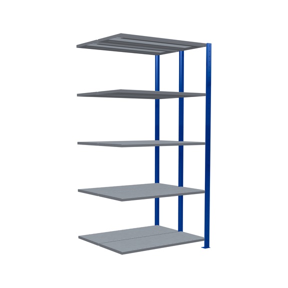 SCHULTE add-on shelvingDouble MULTIplus250 /2x5 shelves 2000x1000x(2x400) No. 33245-B - Shelving (workshop)